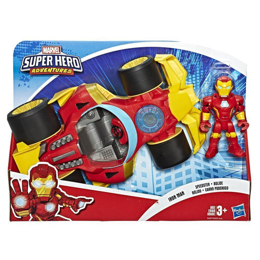 Playskool Heroes Marvel Super Hero Adventures Iron Man Speedster-Action & Toy Figures-Marvel-Toycra