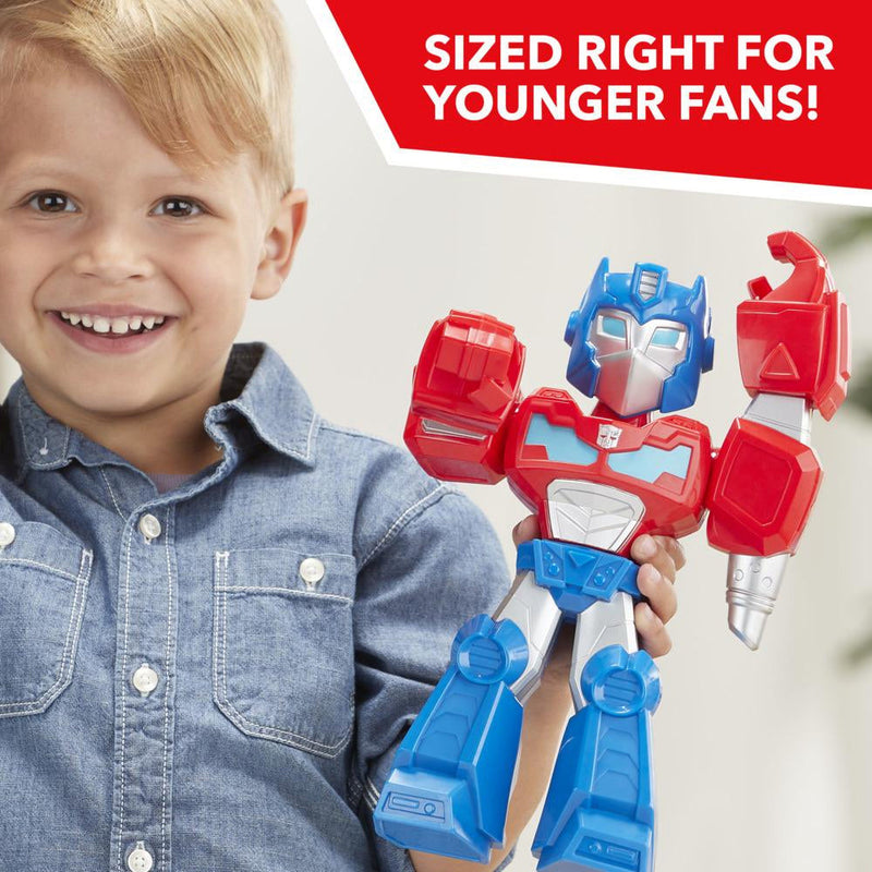 Playskool Heroes Mega Mighties Transformers Rescue Bots Academy Optimus Prime Figure