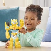 Playskool Heroes Transformers Rescue Bots Academy Mega Mighties Bumblebee 10-Inch Action Figure
