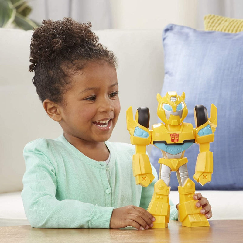 Playskool Heroes Transformers Rescue Bots Academy Mega Mighties Bumblebee 10-Inch Action Figure