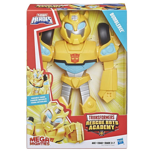 Playskool Heroes Transformers Rescue Bots Academy Mega Mighties Bumblebee 10-Inch Action Figure-Action & Toy Figures-Hasbro-Toycra