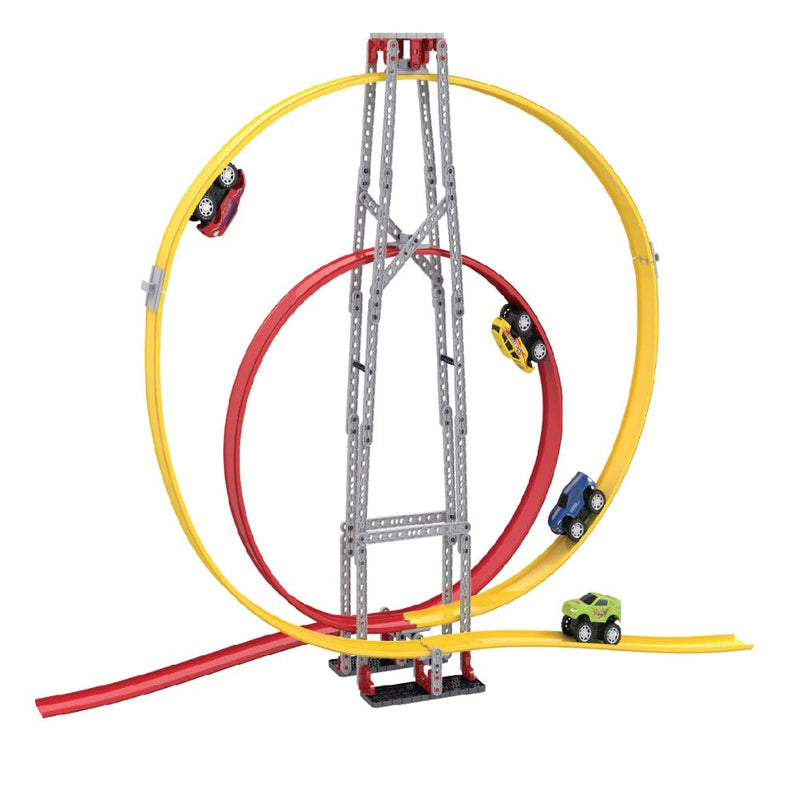 Playzu Magnetic Track Set - Circular (108 Pcs)