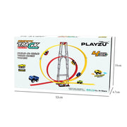 Playzu Magnetic Track Set - Circular (108 Pcs)