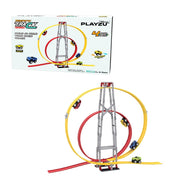 Playzu Magnetic Track Set - Circular (108 Pcs)
