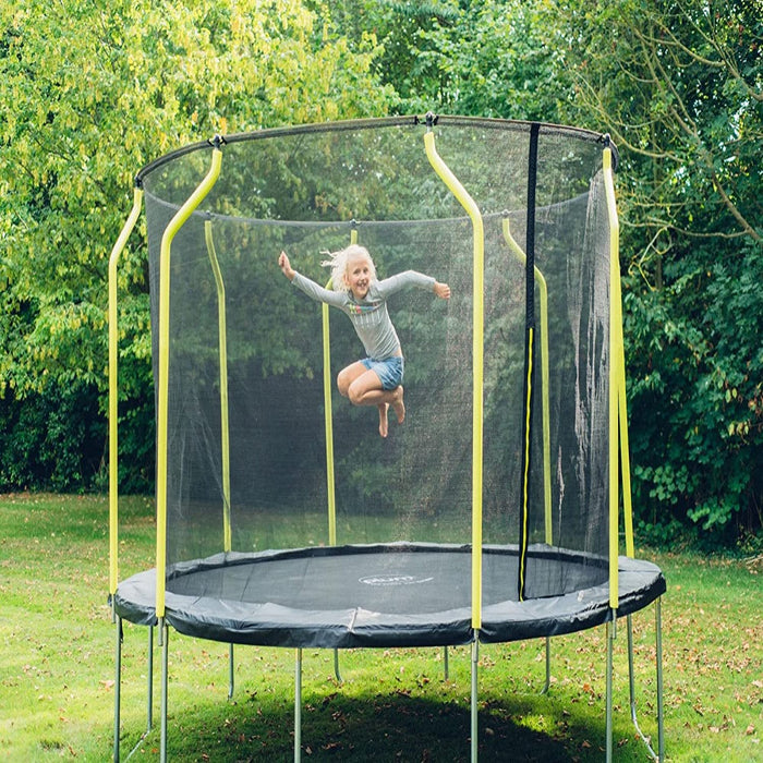 Plum 10ft Wave Springsafe Trampoline and Enclosure-Outdoor Toys-Plum-Toycra