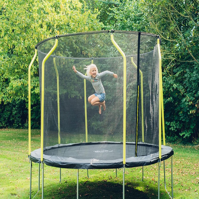 Plum 10ft Wave Springsafe Trampoline and Enclosure — Toycra