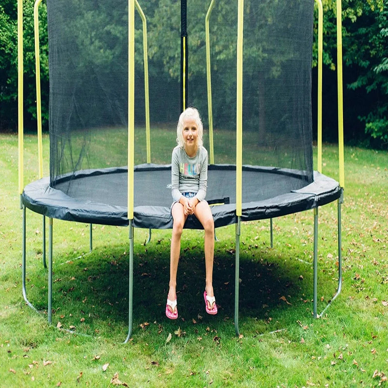 Plum 14ft Wave Springsafe Trampoline and Enclosure