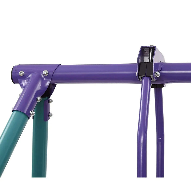 Plum Helios Metal Single Swing And Glider Set