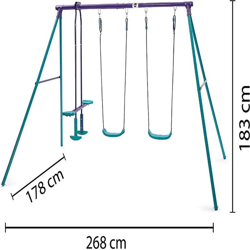 Plum Jupiter Metal 2 Swing with A Glider