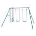 Plum Jupiter Metal 2 Swing with A Glider-Outdoor Toys-Plum-Toycra