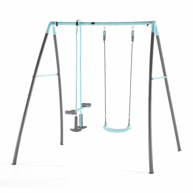 Plum Metal Single Swing and Glider with Mist Feature