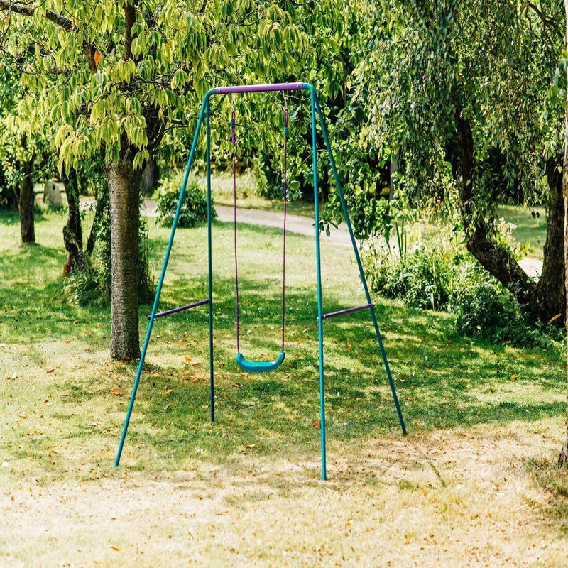 Plum Single Swing Set
