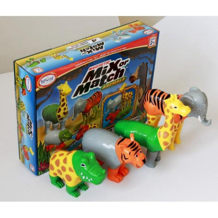 Popular Playthings Mix or Match Animals - Jungle-Construction-Popular Playthings-Toycra