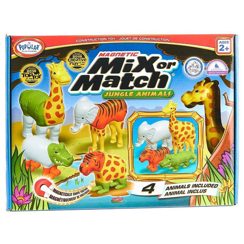 Popular Playthings Mix or Match Animals - Jungle-Construction-Popular Playthings-Toycra