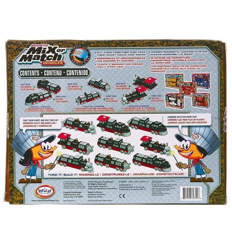 Popular Playthings Mix or Match Vehicles Trains
