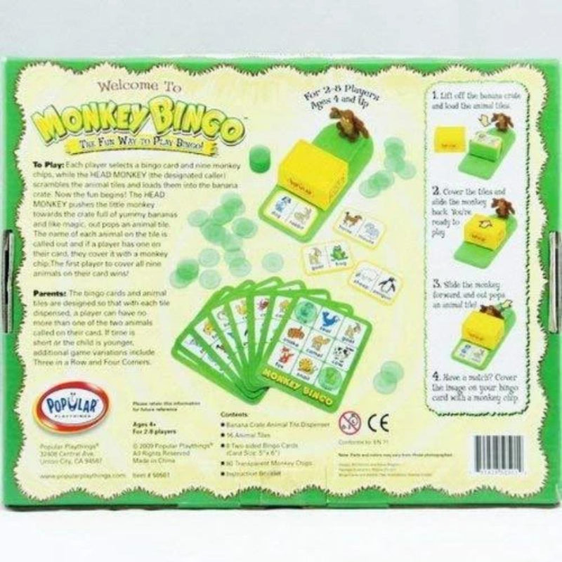Popular Playthings Monkey Bingo