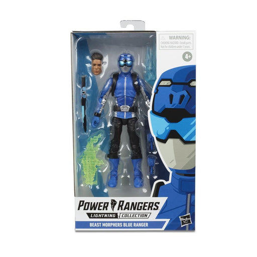 Power Rangers Lightning Collection 6-Inch Beast Morphers Blue Ranger-Action & Toy Figures-Marvel-Toycra