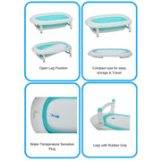 R for Rabbit Bubble Double Elite Baby Bath Tub for Kids of 0 to 3 years
