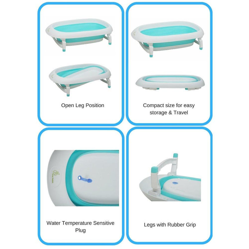 R for Rabbit Bubble Double Elite Baby Bath Tub for Kids of 0 to 3 years