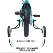 R for Rabbit Tiny Toes Rapid 16 Inch Bicycle - Lake Blue