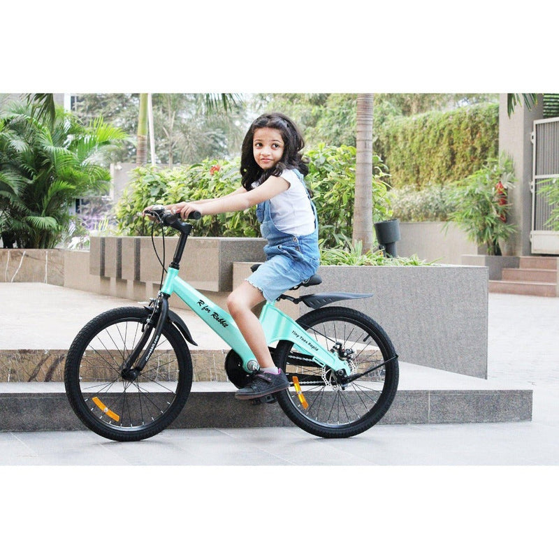 R for Rabbit Tiny Toes Rapid 16 Inch Bicycle - Lake Blue