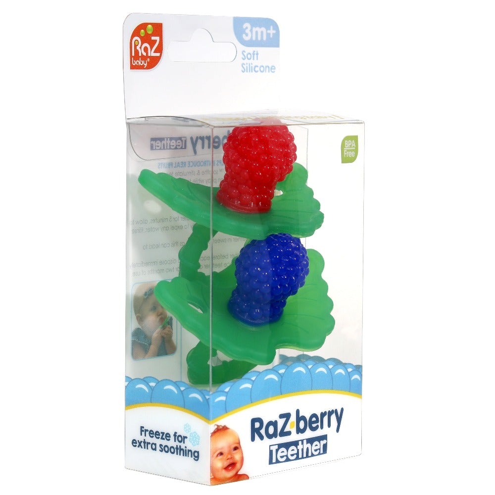 RaZbaby RaZberry Teether Pack of 2
