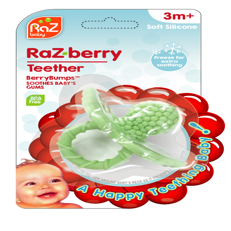 RaZbaby RaZberry Teether Single Pack