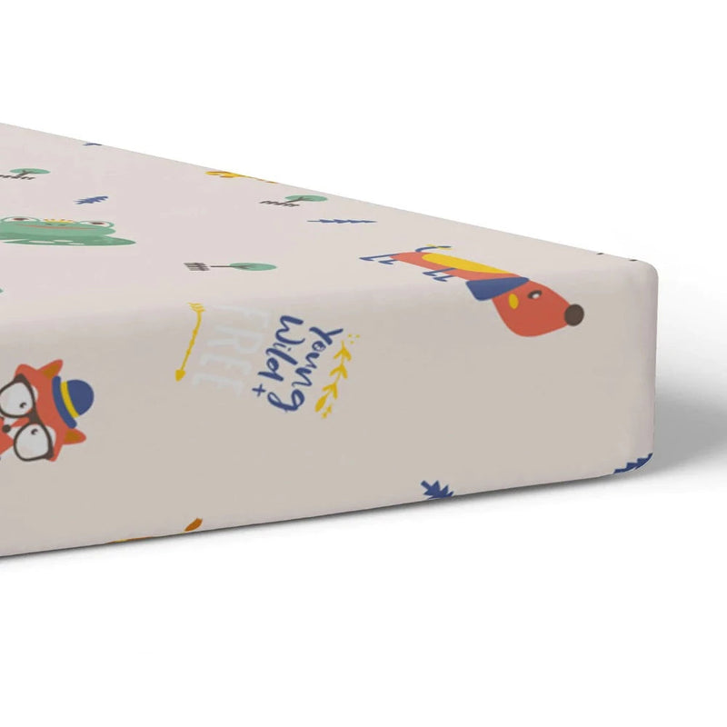 Rabitat Organic Cotton Fitted Crib Sheet