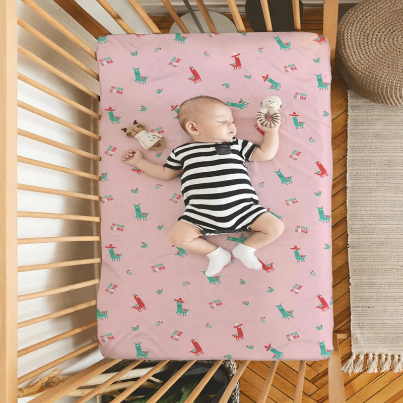 Rabitat Organic Cotton Fitted Crib Sheet