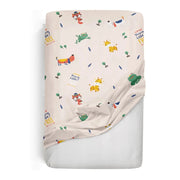 Rabitat Organic Cotton Fitted Crib Sheet