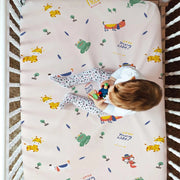 Rabitat Organic Cotton Fitted Crib Sheet