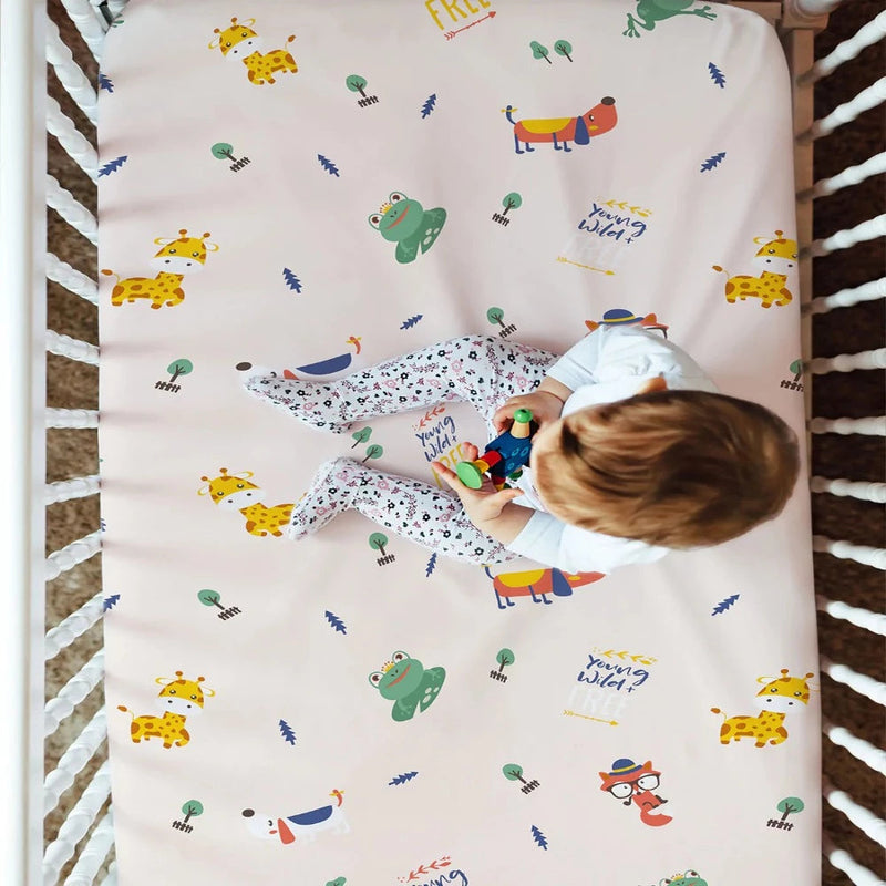 Rabitat Organic Cotton Fitted Crib Sheet