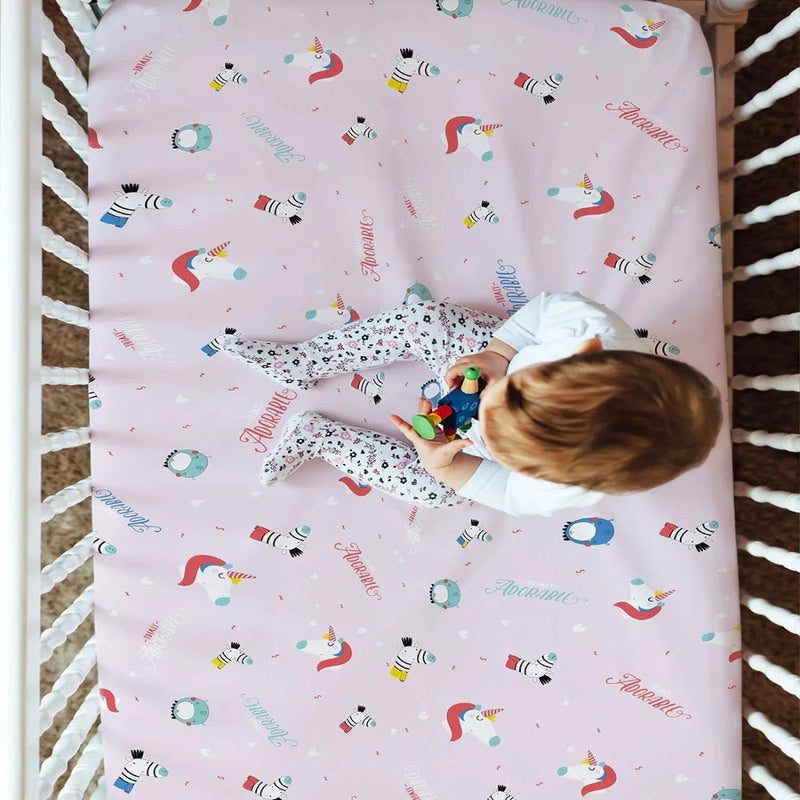 Rabitat Organic Cotton Fitted Crib Sheet