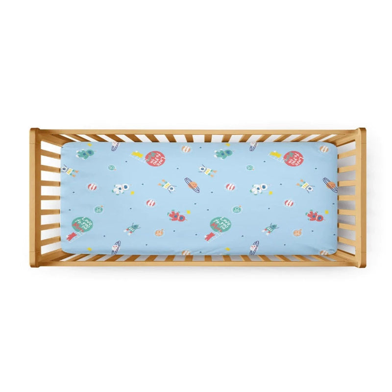 Rabitat Organic Cotton Fitted Crib Sheet