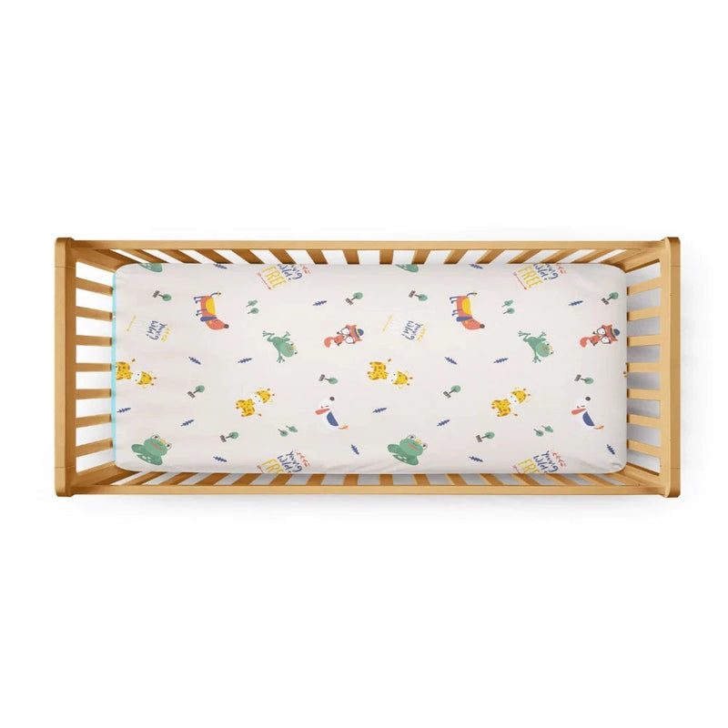 Rabitat Organic Cotton Fitted Crib Sheet