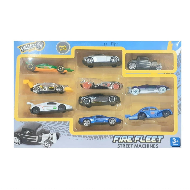 Ralleyz Fire Fleet Pack of 10