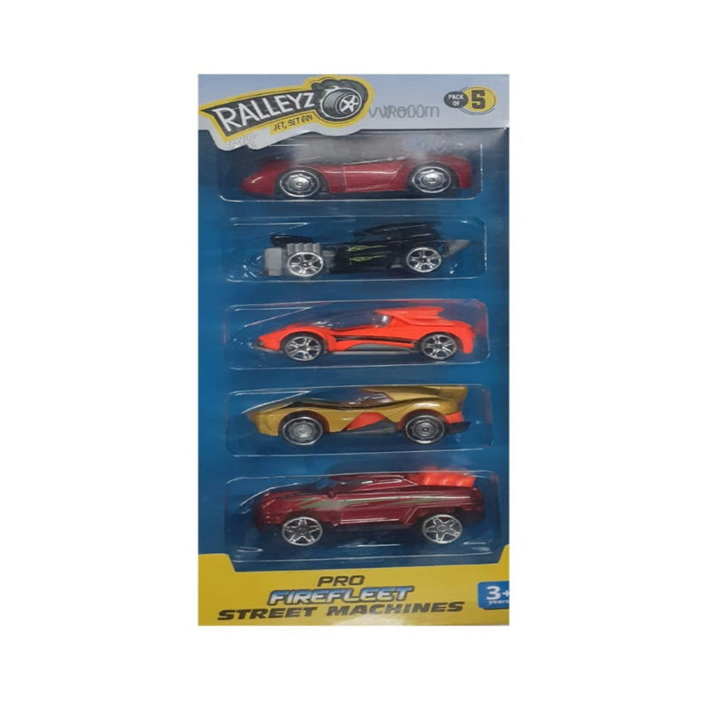 Ralleyz Firefleet Street Machines 5 Car Pack