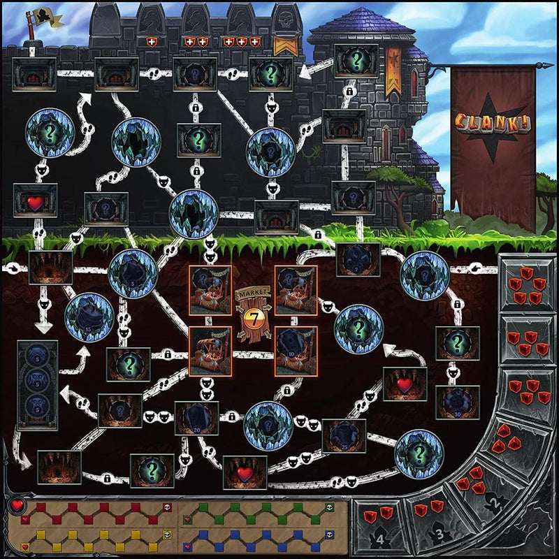 Renegade Game Studios Clank! A Deck Building Adventure!
