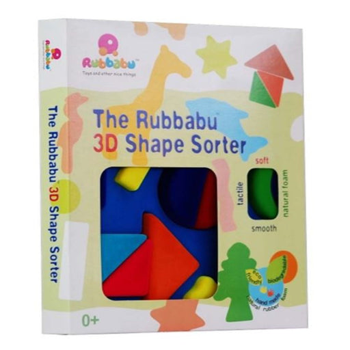 Rubbabu 3D Shape Sorter-Learning & Education-Rubbabu-Toycra