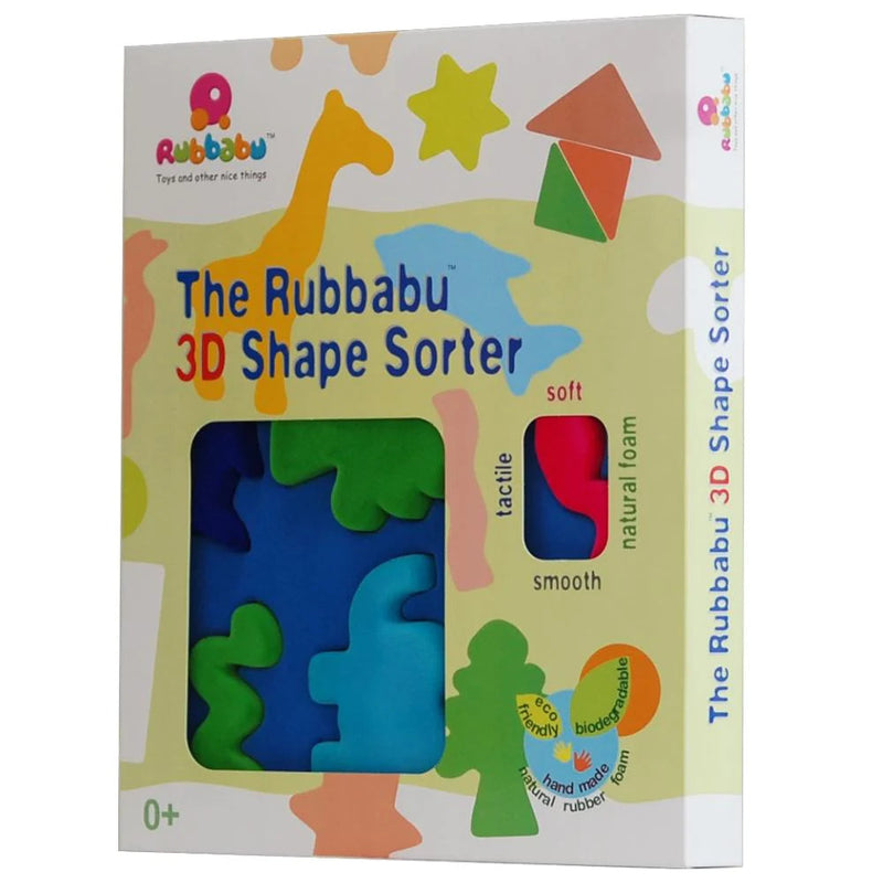 Rubbabu 3D Shape Sorter