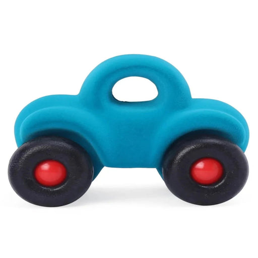 Rubbabu Large Car - Turquoise-Vehicles-Rubbabu-Toycra
