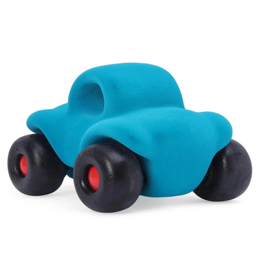 Rubbabu Large Car - Turquoise-Vehicles-Rubbabu-Toycra