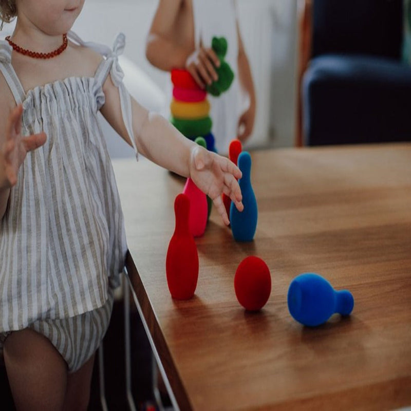 Rubbabu Pocket Size Bowling Set of 6