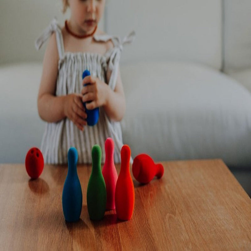Rubbabu Pocket Size Bowling Set of 6