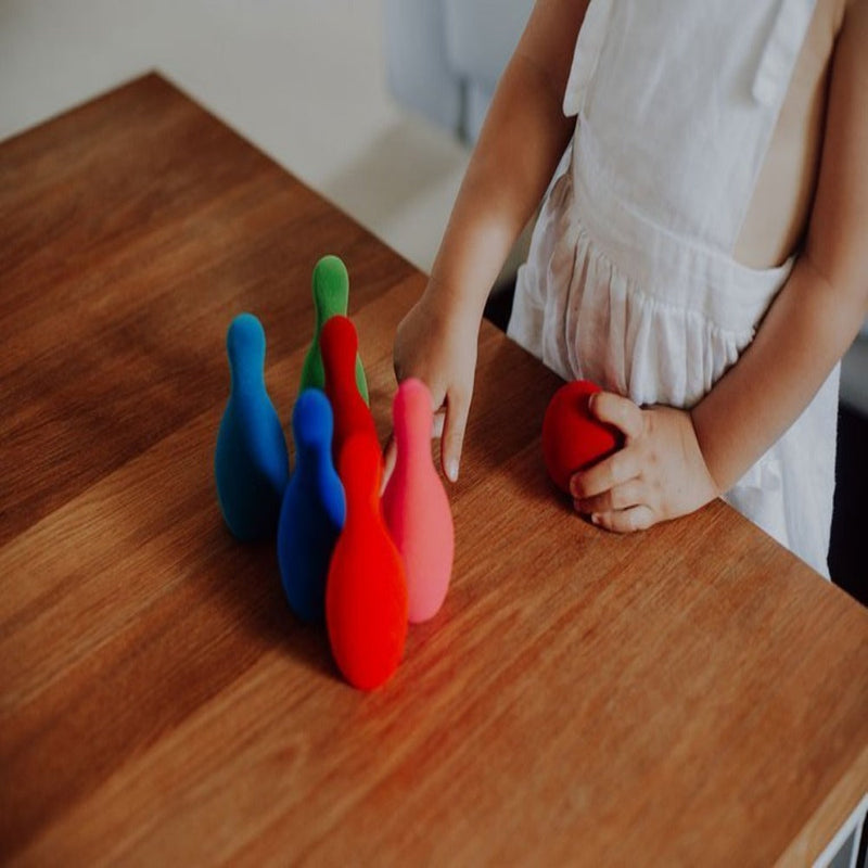 Rubbabu Pocket Size Bowling Set of 6