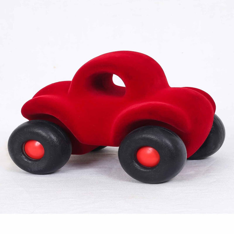 Rubbabu Wholedout Car Large - Red