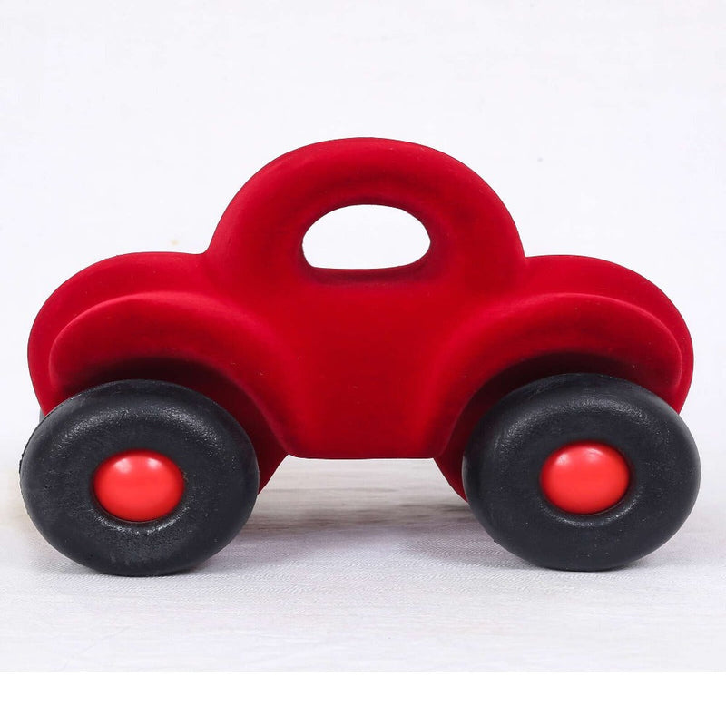 Rubbabu Wholedout Car Large - Red