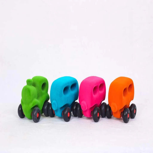 Rubbabu Wholedout Train and Coach-Vehicles-Rubbabu-Toycra