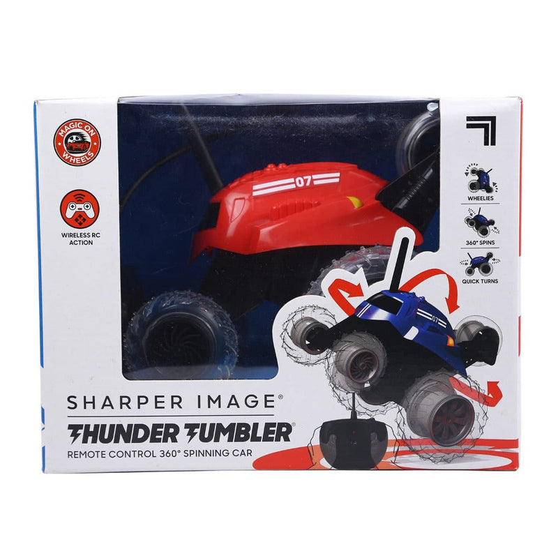Sharper Image Thunder Tumbler Spinning Stunt Remote Controlled Car