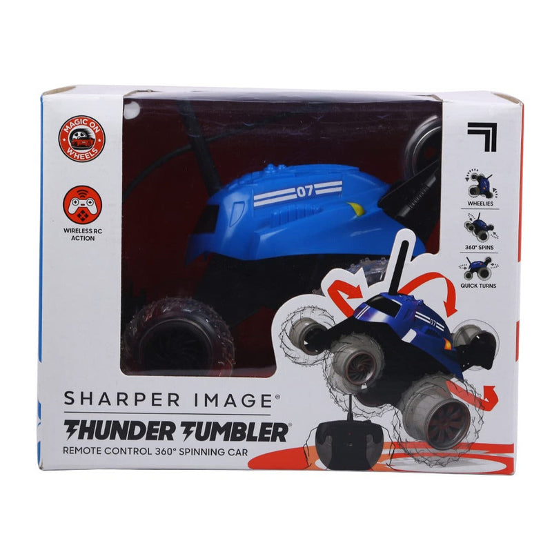 Sharper Image Thunder Tumbler Spinning Stunt Remote Controlled Car